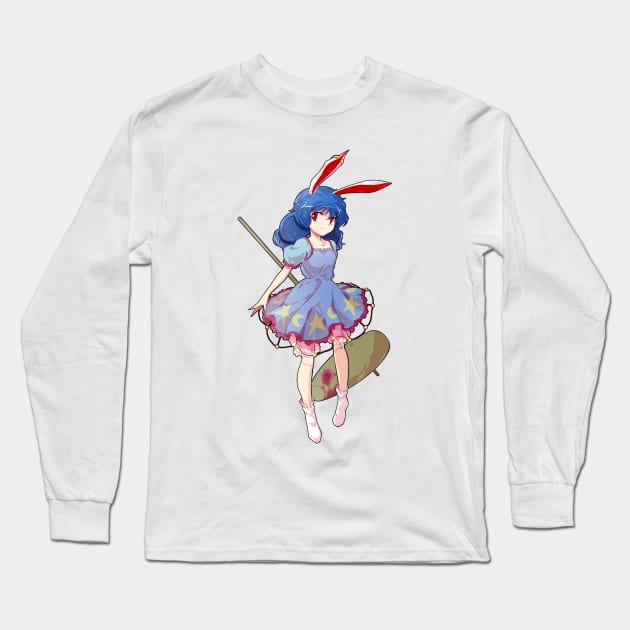 SEIRAN TOUHOU - STICKER - ANIME - CARTOON Long Sleeve T-Shirt by JMPrint